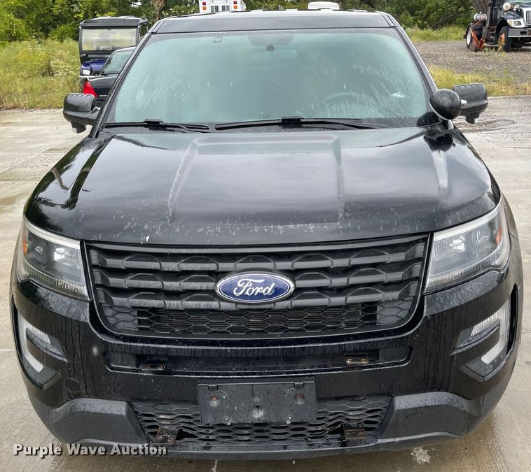 image for item JF9087 2017 Ford Explorer Police Interceptor  SUV