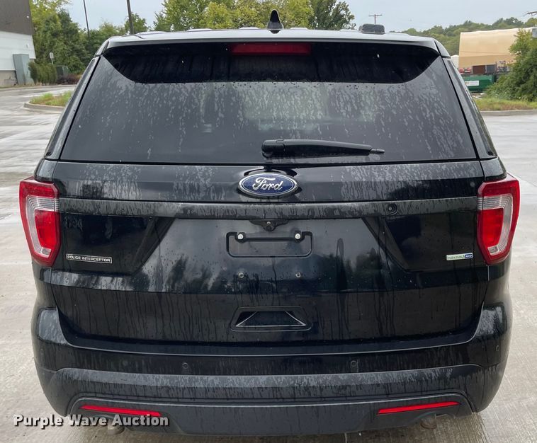image for item JF9087 2017 Ford Explorer Police Interceptor  SUV