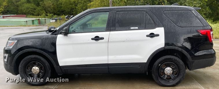 image for item JF9087 2017 Ford Explorer Police Interceptor  SUV
