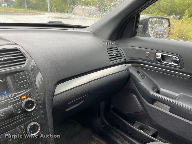 image for item JF9087 2017 Ford Explorer Police Interceptor  SUV