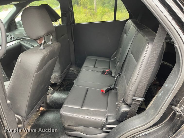 image for item JF9087 2017 Ford Explorer Police Interceptor  SUV