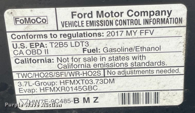 image for item JF9087 2017 Ford Explorer Police Interceptor  SUV