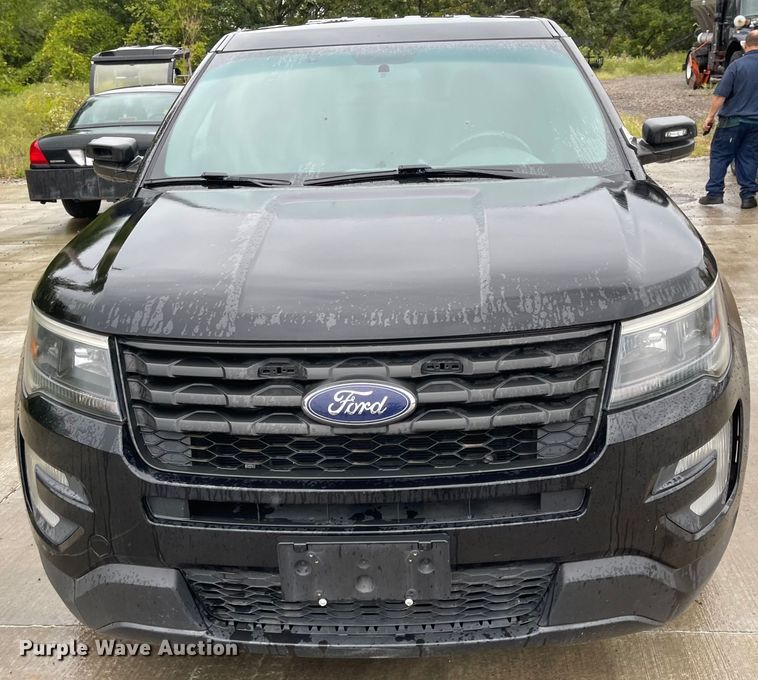 image for item JF9088 2016 Ford Explorer Police Interceptor  SUV