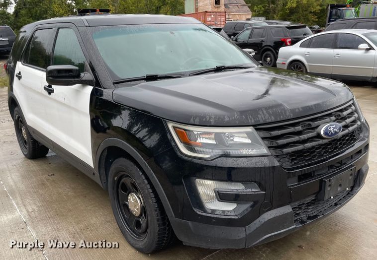 image for item JF9088 2016 Ford Explorer Police Interceptor  SUV