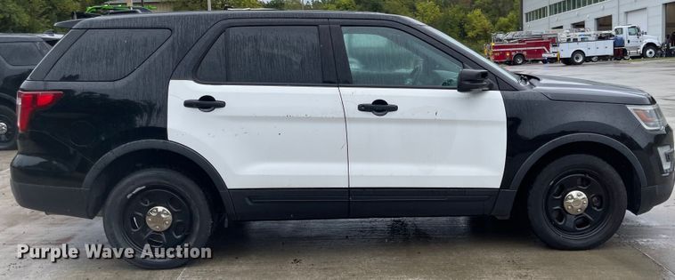 image for item JF9088 2016 Ford Explorer Police Interceptor  SUV