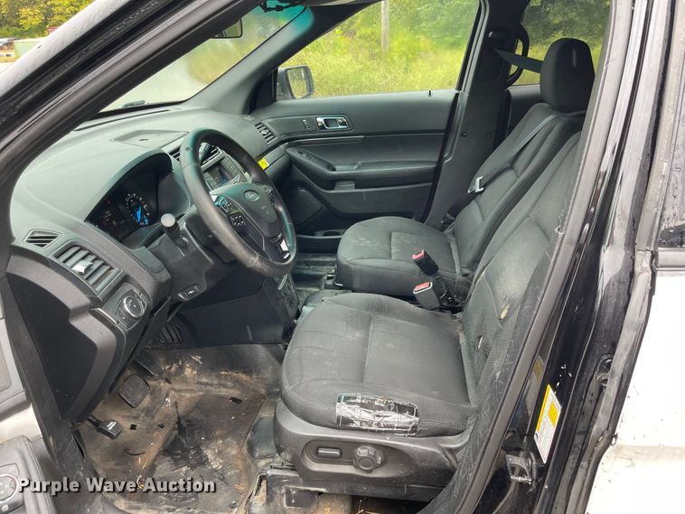 image for item JF9088 2016 Ford Explorer Police Interceptor  SUV