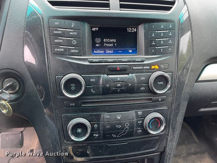 image for item JF9088 2016 Ford Explorer Police Interceptor  SUV