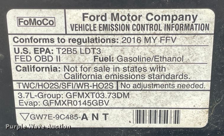 image for item JF9088 2016 Ford Explorer Police Interceptor  SUV