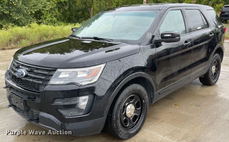 image for item JF9090 2017 Ford Explorer Police Interceptor  SUV