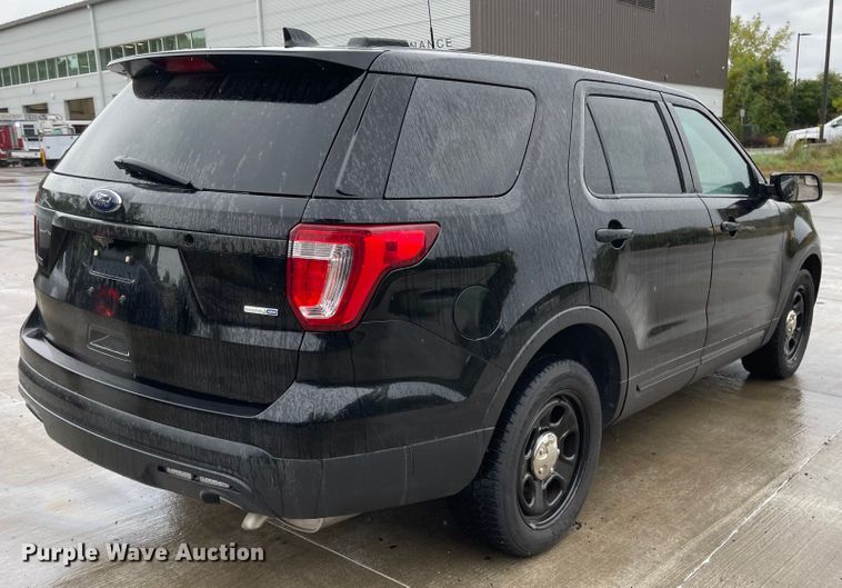 image for item JF9090 2017 Ford Explorer Police Interceptor  SUV