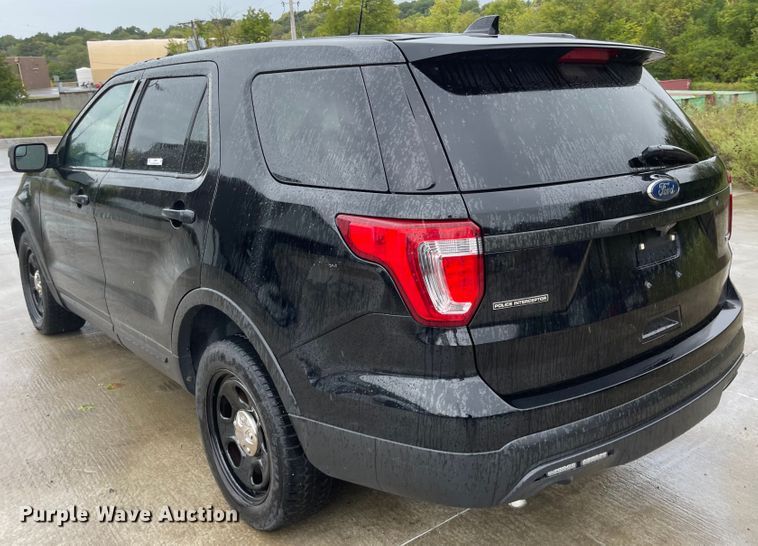 image for item JF9090 2017 Ford Explorer Police Interceptor  SUV