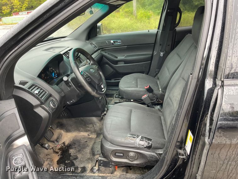 image for item JF9090 2017 Ford Explorer Police Interceptor  SUV