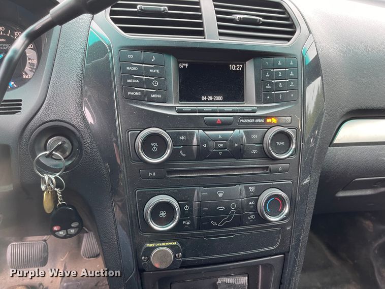 image for item JF9090 2017 Ford Explorer Police Interceptor  SUV