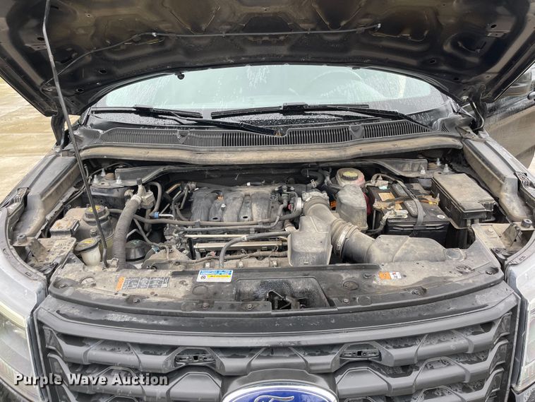 image for item JF9090 2017 Ford Explorer Police Interceptor  SUV