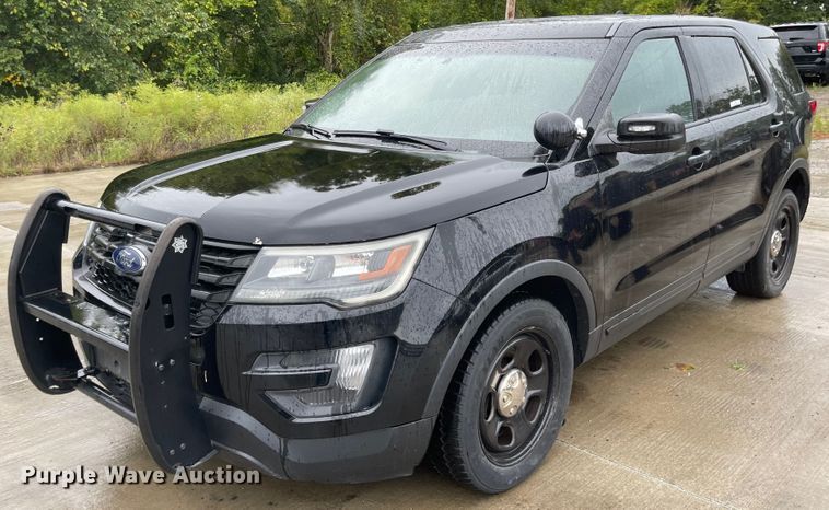 image for item JF9091 2016 Ford Explorer Police Interceptor  SUV