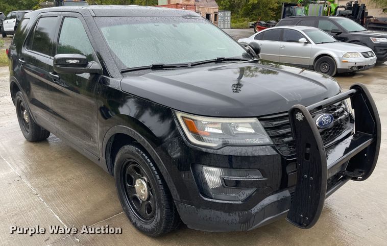 image for item JF9091 2016 Ford Explorer Police Interceptor  SUV