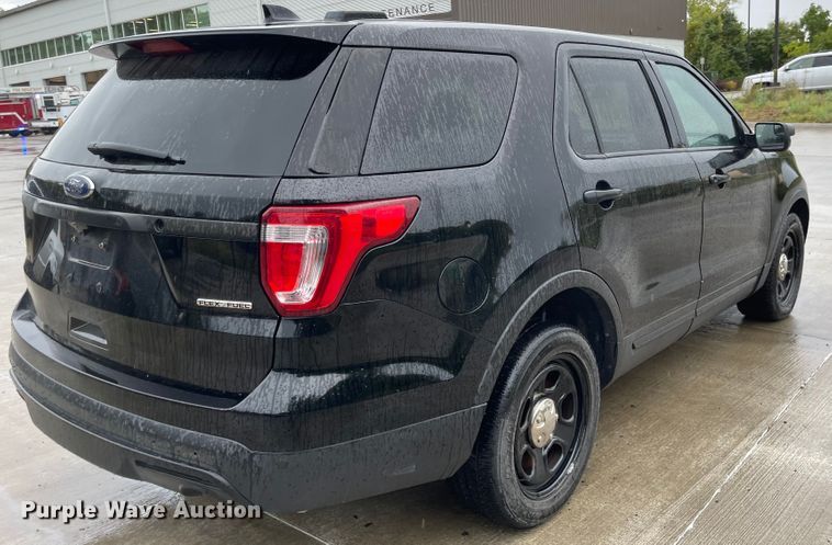 image for item JF9091 2016 Ford Explorer Police Interceptor  SUV