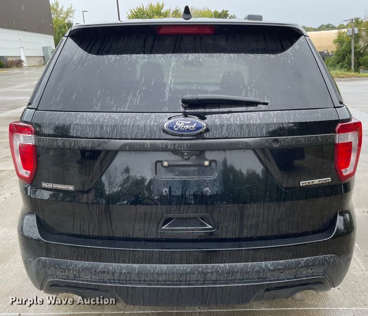 image for item JF9091 2016 Ford Explorer Police Interceptor  SUV