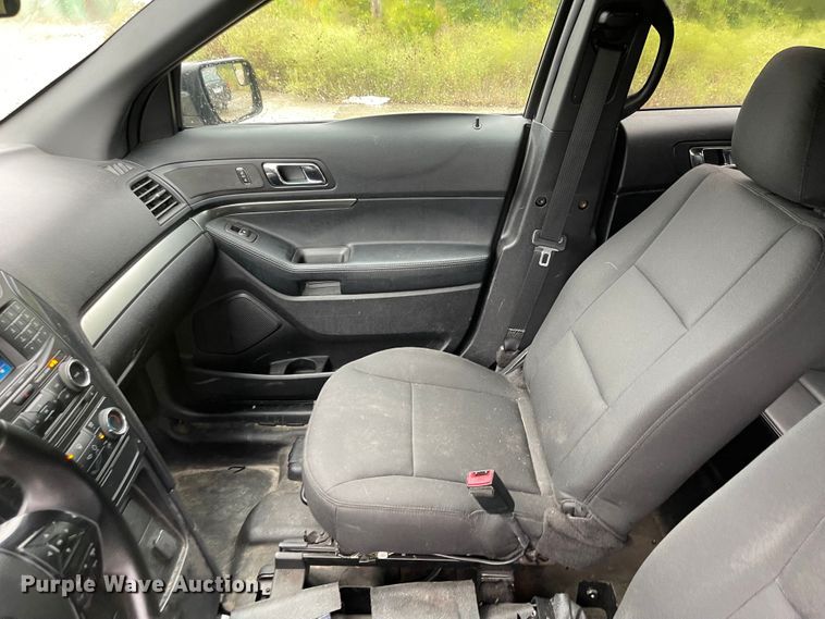 image for item JF9091 2016 Ford Explorer Police Interceptor  SUV