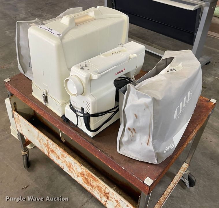 (5) sewing machines in Wakefield, KS Item JF9099 sold Purple Wave