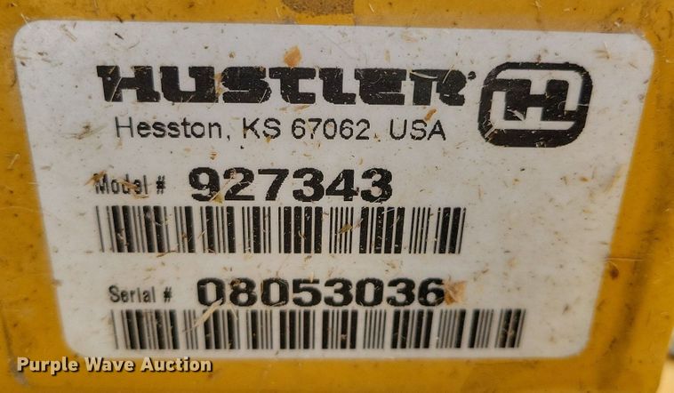 image for item JZ9106 Hustler Fastrak 927343  ZTR lawn mower