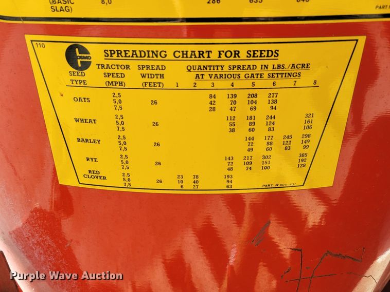 image for item JZ9118 Farm & Country 500  spreader