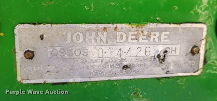image for item JZ9119 1980 John Deere 950  tractor