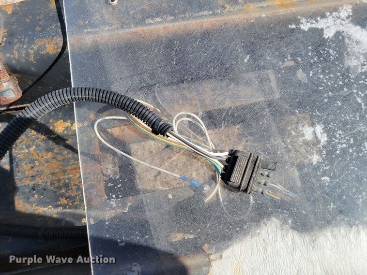 image for item JZ9121 1981 Ditch Witch T-8  tilt deck equipment trailer