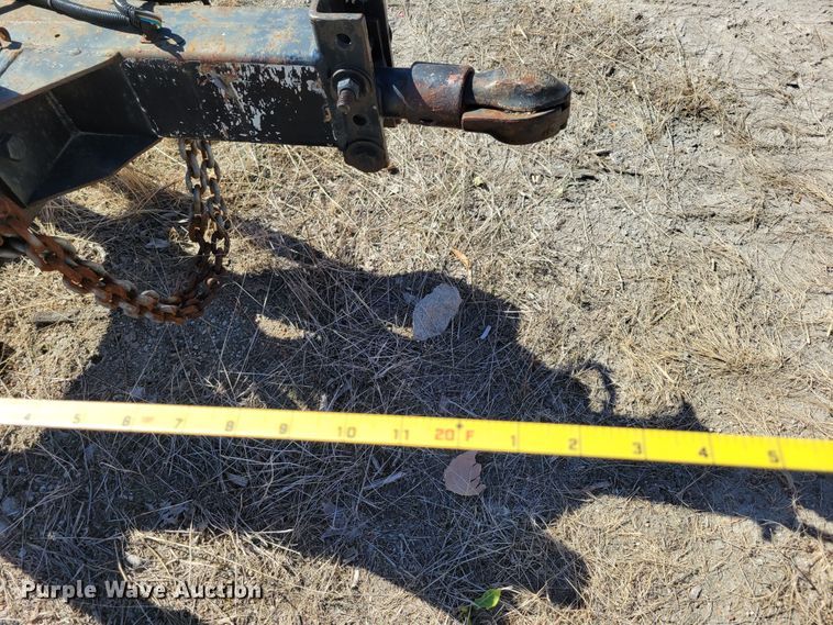 image for item JZ9121 1981 Ditch Witch T-8  tilt deck equipment trailer