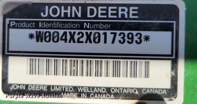 image for item JZ9135 1996 John Deere Gator 4x2  utility vehicle