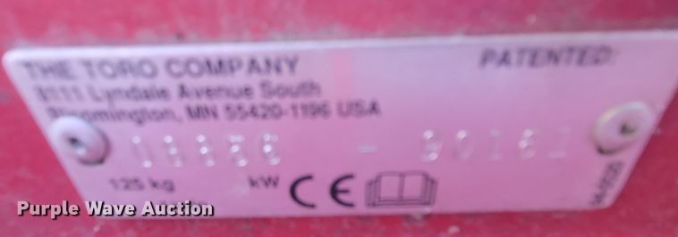 image for item JZ9137 Toro  bunker rake