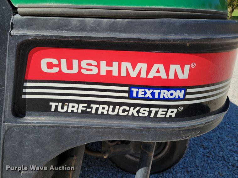 image for item JZ9138 2000 Cushman Turf Truckster 898656  utility vehicle