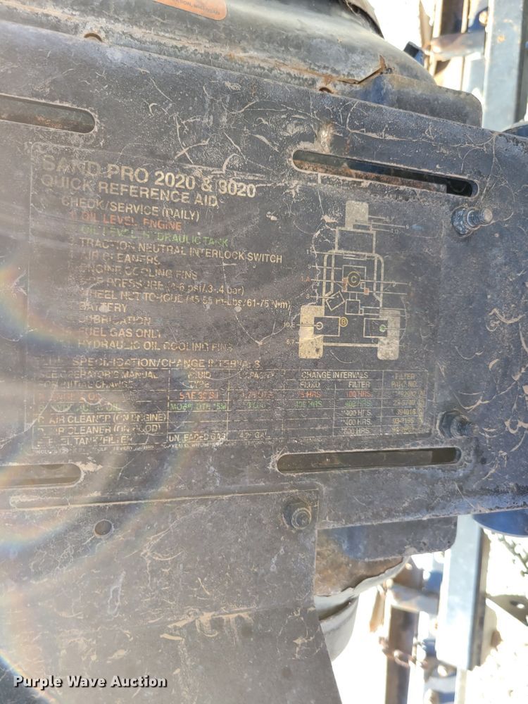 image for item JZ9139 Toro Sand Pro 3020  bunker rake