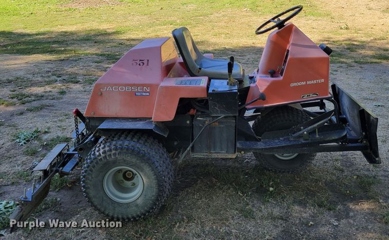 image for item JZ9140 Jacobsen Textron Groom Master  bunker rake