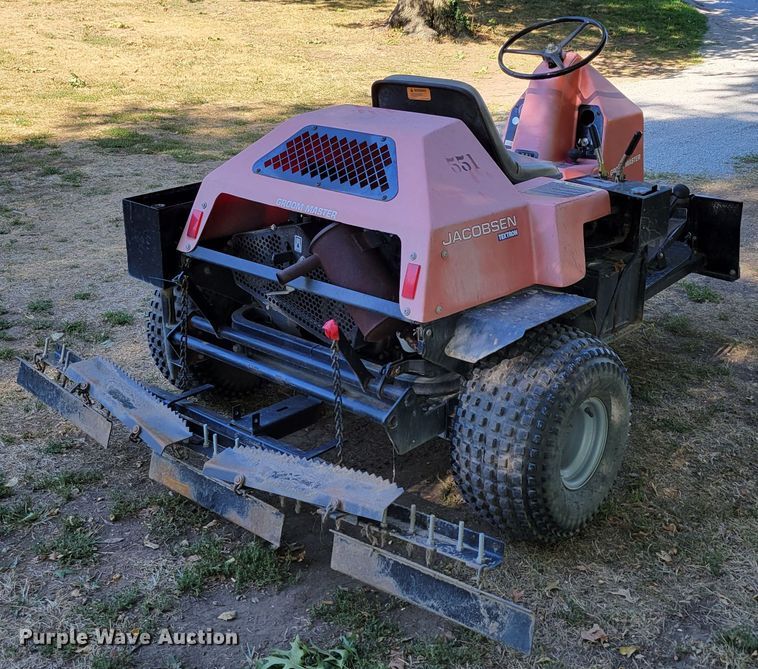 image for item JZ9140 Jacobsen Textron Groom Master  bunker rake