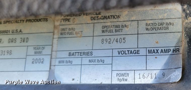 image for item JZ9140 Jacobsen Textron Groom Master  bunker rake