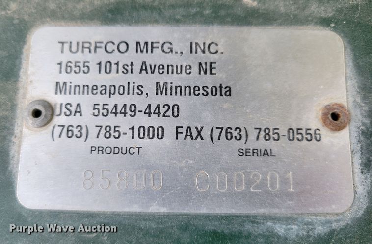 image for item JZ9141 Turfco SP-1530  top dresser