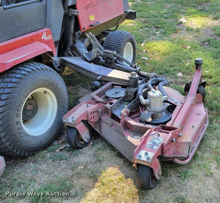 image for item JZ9142 Toro Ground Master 4000D  lawn mower