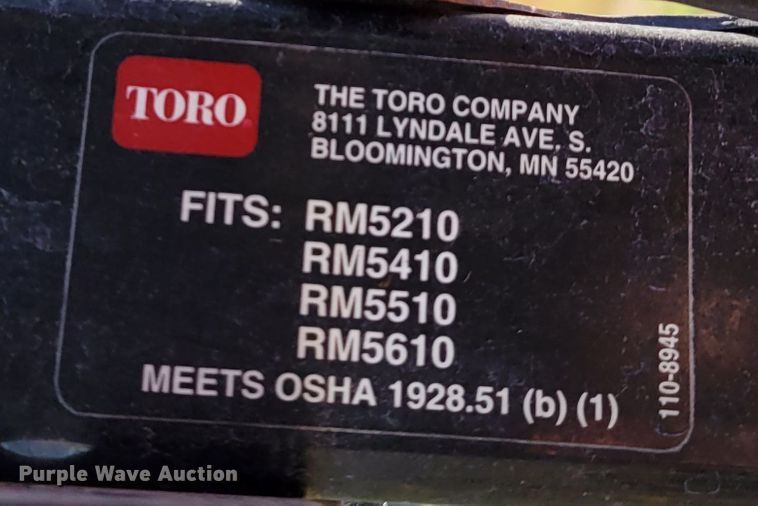 image for item JZ9143 Toro Reelmaster 5410  reel mower