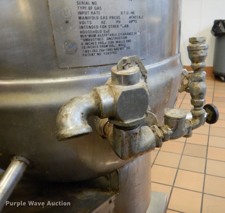 image for item KD9921 1989 Groen DHT/P-20  steam kettle