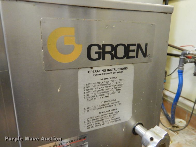 image for item KD9921 1989 Groen DHT/P-20  steam kettle