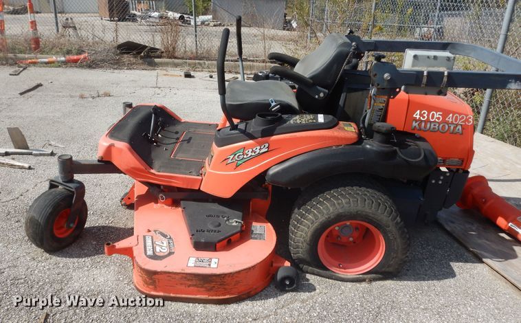 image for item KF9243 Kubota ZG332  ZTR lawn mower