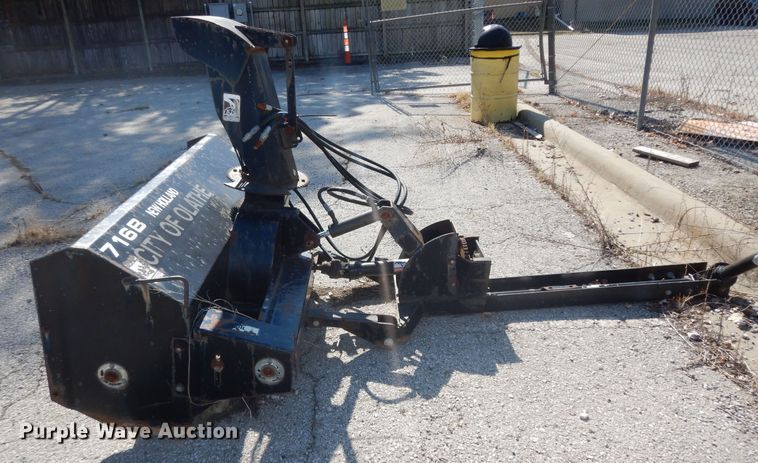 image for item KF9249 New Holland 716B  snow blower