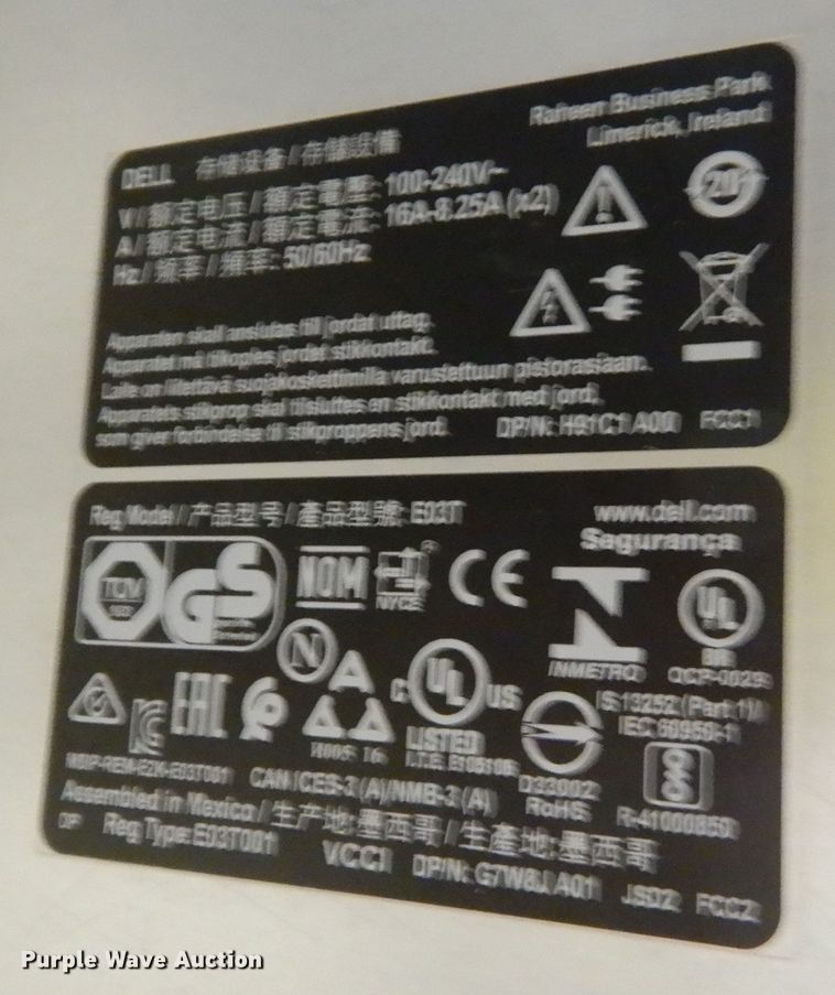 image for item KF9255 Dell SCV3000  storage array