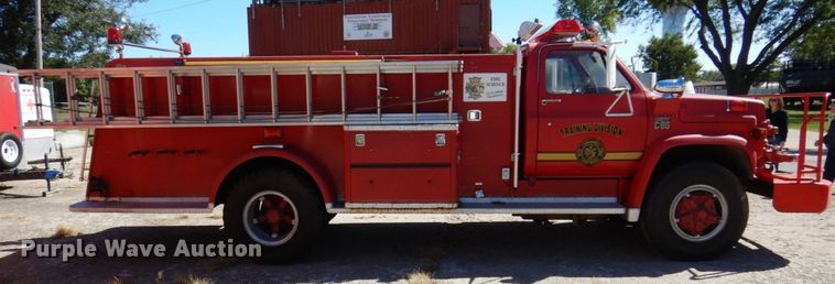 image for item KF9451 1975 Chevrolet C65  pumper fire truck