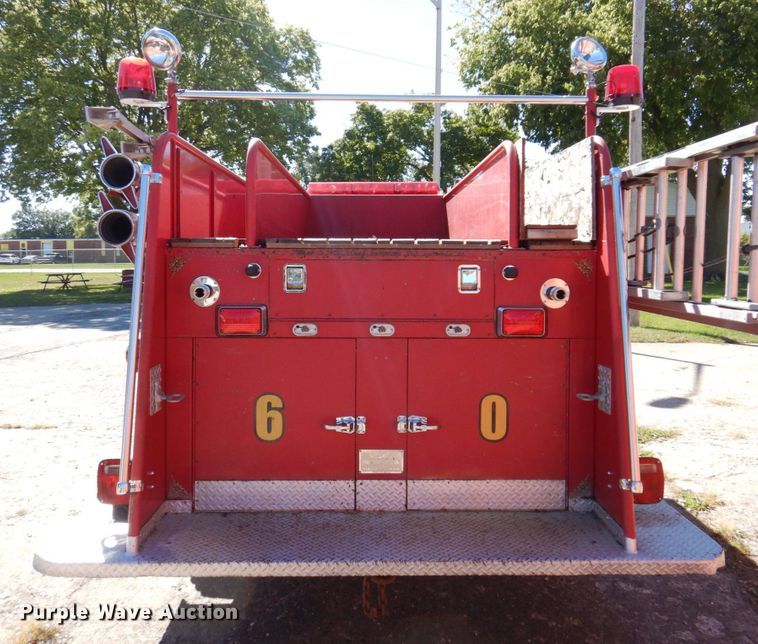 image for item KF9451 1975 Chevrolet C65  pumper fire truck