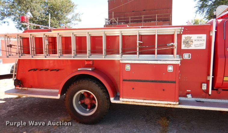 image for item KF9451 1975 Chevrolet C65  pumper fire truck