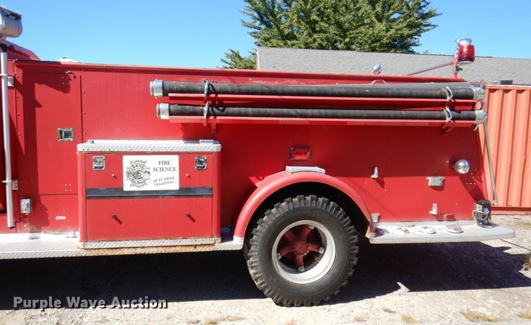 image for item KF9451 1975 Chevrolet C65  pumper fire truck