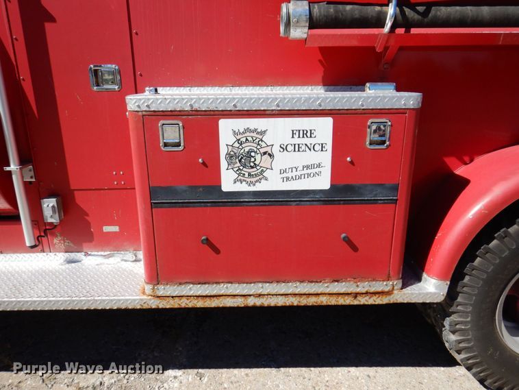 image for item KF9451 1975 Chevrolet C65  pumper fire truck