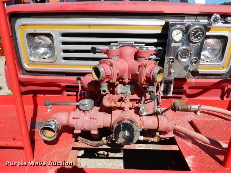 image for item KF9451 1975 Chevrolet C65  pumper fire truck